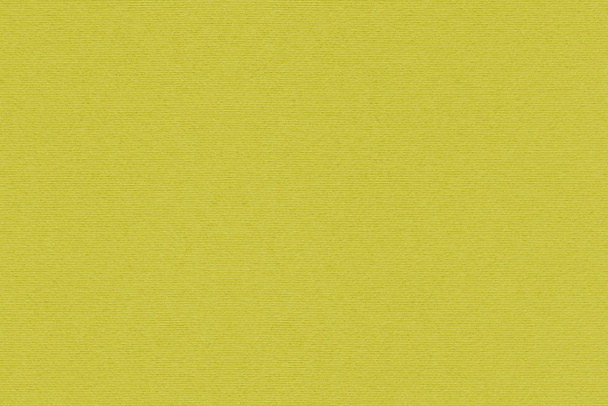 Hoge resolutie citroen geel gerecycled gestreept kraftpapier grove korrel textuur - Foto, afbeelding