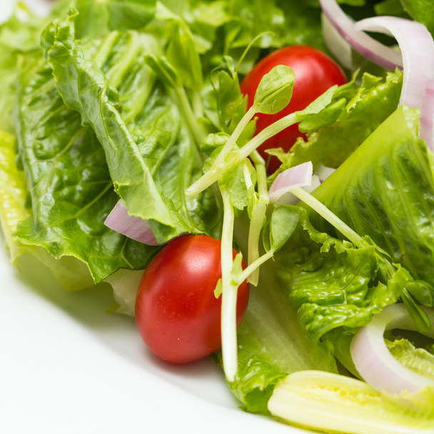 fresh vegetable salad - Foto, afbeelding