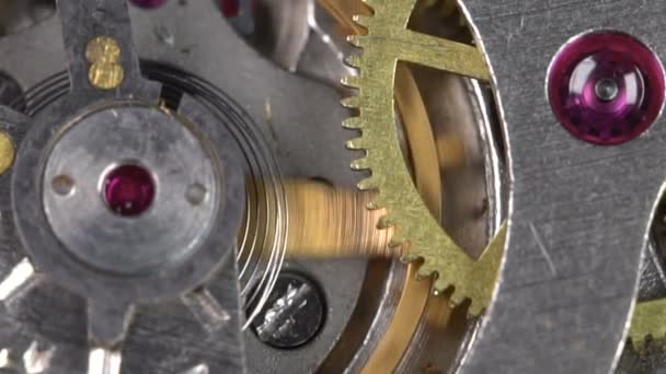 Mécanisme de travail d'une montre de poche
 - Séquence, vidéo