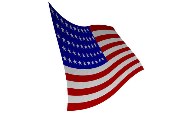 united states national flag - Фото, изображение