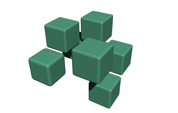 Rubiks Cube, rubik cube - Valokuva, kuva