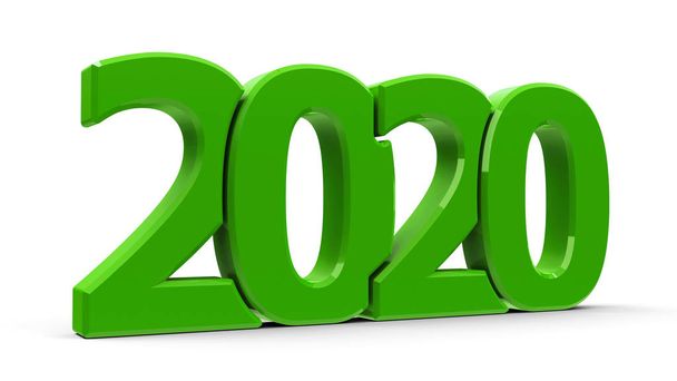 2020 icon compact green - Foto, afbeelding