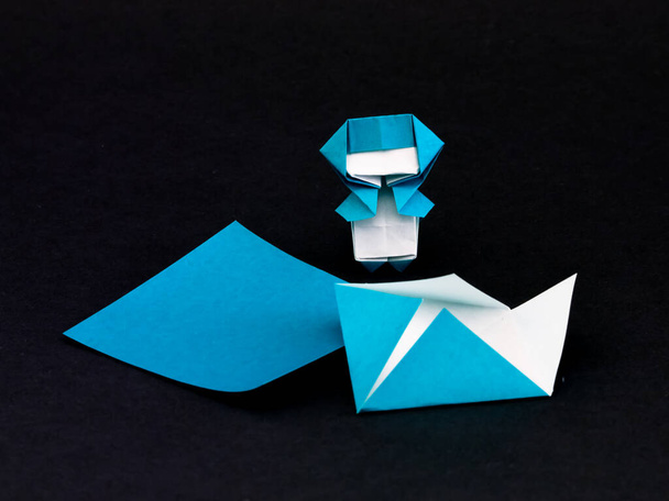 Japanese Origami Toys Folding Instructions - Zdjęcie, obraz