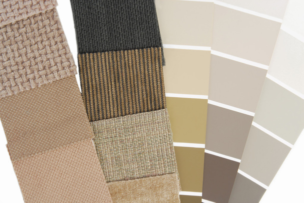 Upholstery tapestry color selection for interior - Фото, зображення