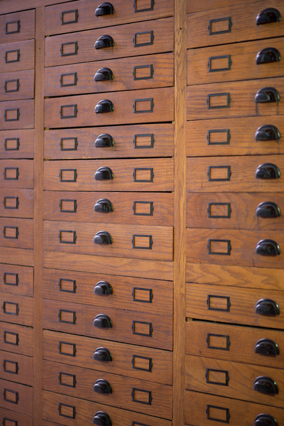 Vintage file cabinet - Φωτογραφία, εικόνα