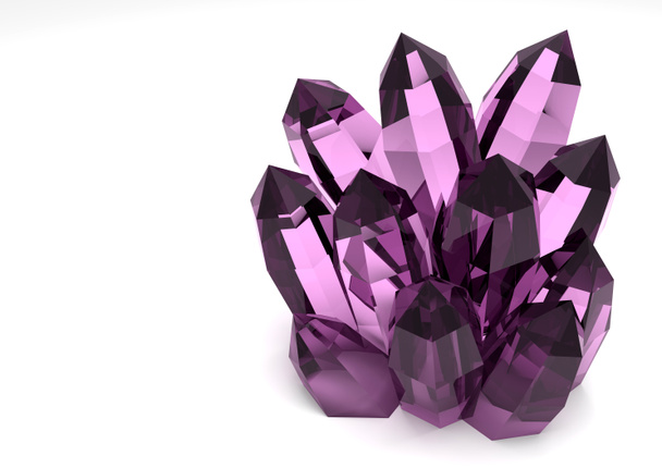 Cristales púrpuras
. - Foto, Imagen