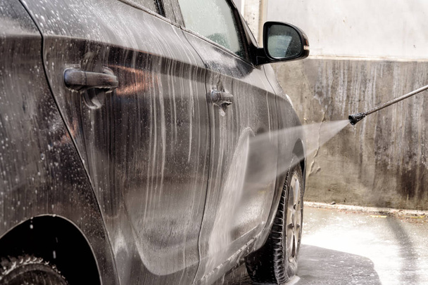car wash in the garage - Photo, Image