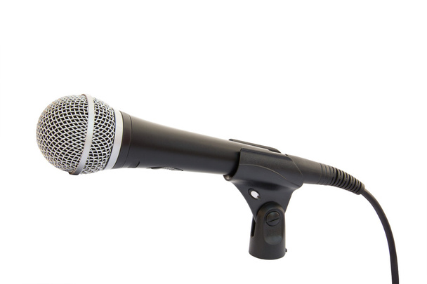μικρόφωνο σε ένα ράφι - Φωτογραφία, εικόνα