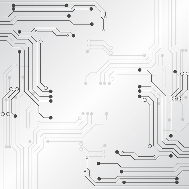 Circuit board technology background  - Vector, Image