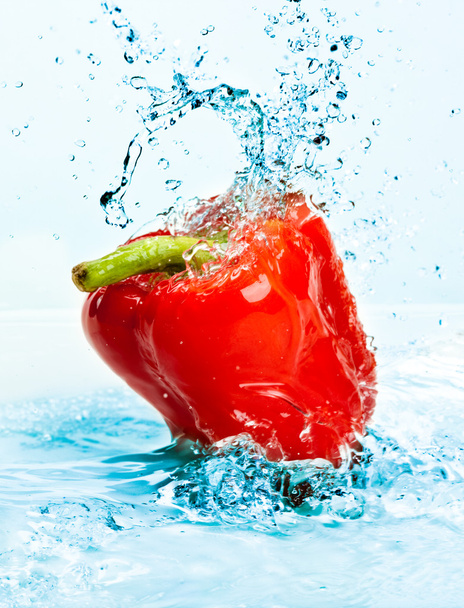 Pepper and water - Фото, зображення