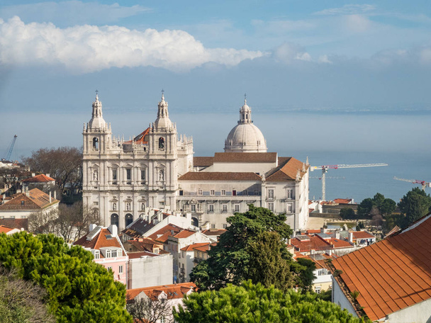 Mosteiro De Sao Vicente De Fora church in Lisbon, Portuga - Фото, зображення