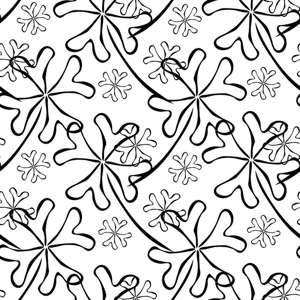 clover seamless pattern - Vektor, Bild