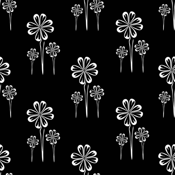 clover seamless pattern - Вектор,изображение