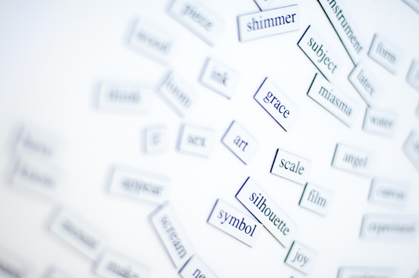 English vocabulary - Foto, afbeelding