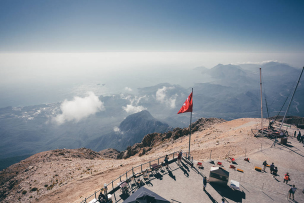 Viewpoint on Tahtali Mountain near Kemer, Turkey - Foto, imagen