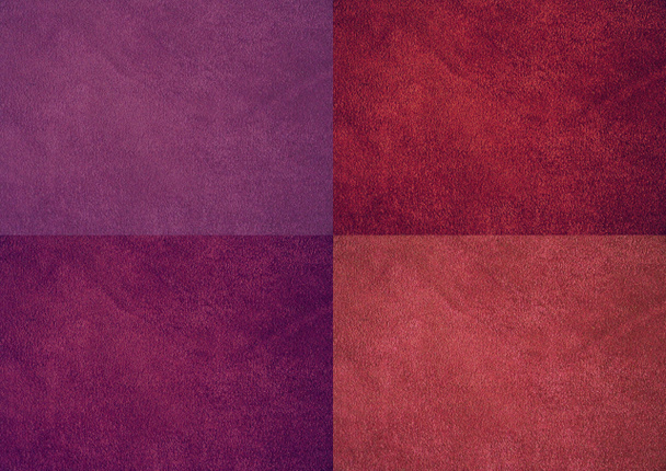 La textura de gamuza natural. Fondo púrpura de material de cuero
. - Foto, imagen