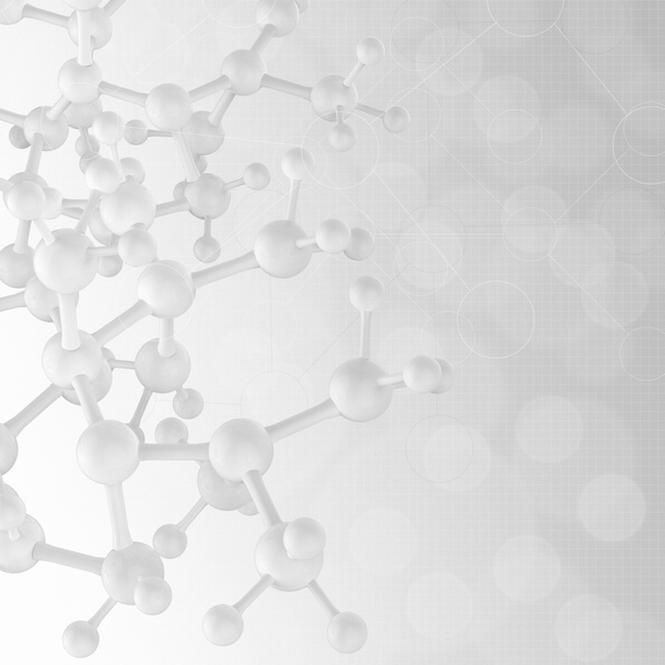 Abstrakte Moleküle Medizinischer Hintergrund - Foto, Bild