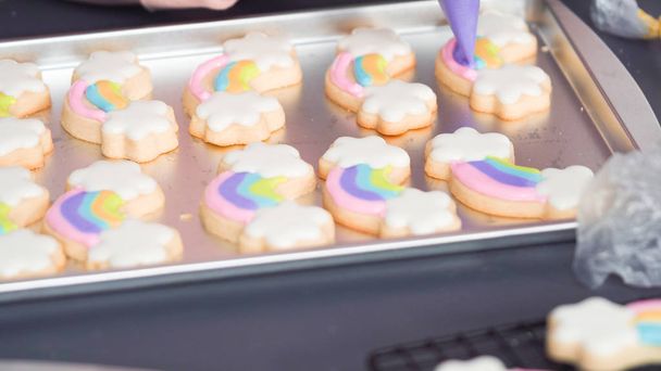 Unicorn cookies - Photo, Image