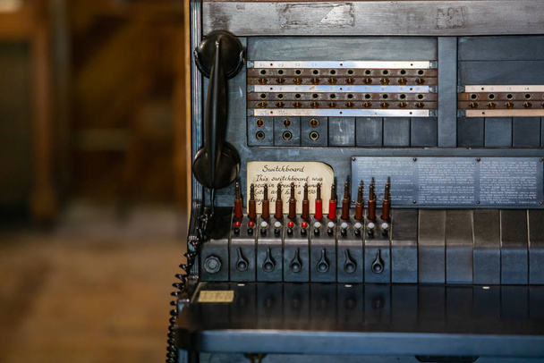 Stará telefonní stanice z roku 1910 - Fotografie, Obrázek