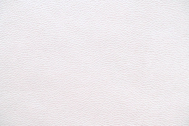 Genuine Leather. White leather texture. White background. - Photo, Image