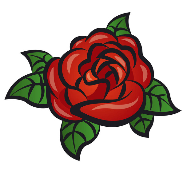rose flower - Vector, imagen