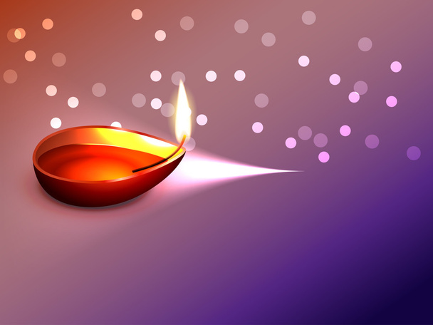 traditional diwali design - Vetor, Imagem