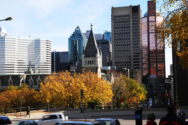 Montreal centro da cidade no outono
. - Foto, Imagem