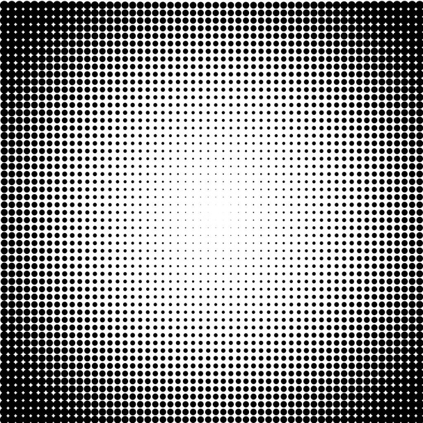 zwarte stippen op witte achtergrond - Vector, afbeelding