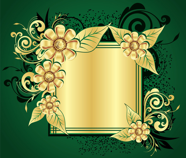Flowers frame - Вектор,изображение