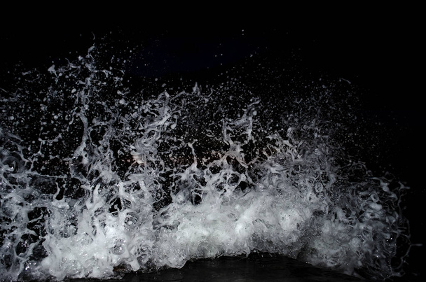 Splashing wave on the Black sea. - Photo, Image
