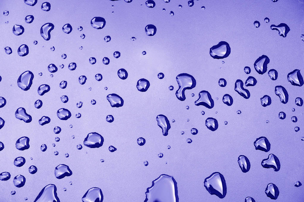 abstrakter Hintergrund mit Wassertropfen - Foto, Bild