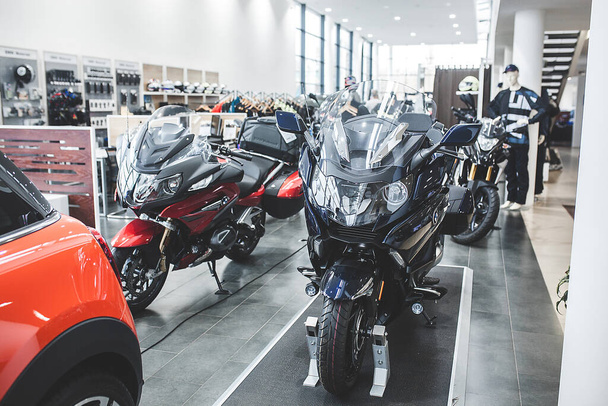 salone di moto. motocicli in vendita
 - Foto, immagini