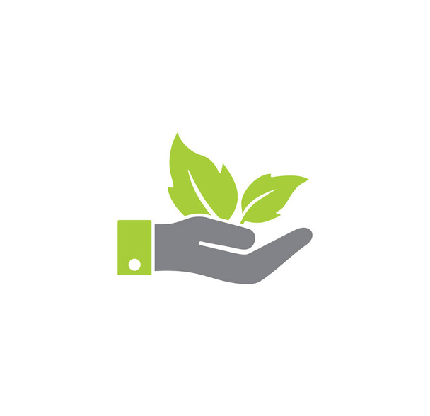 Eco friendly related icon on background for graphic and web design. Creative illustration concept symbol for web or mobile app. - Vetor, Imagem