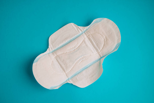 Menstruation sanitary pad for woman hygiene protection. Critical days. Medical conception - Photo, Image