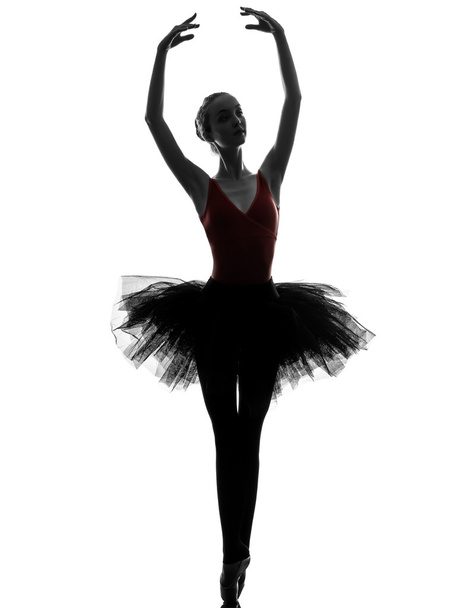 young woman ballerina ballet dancer dancing - Foto, afbeelding