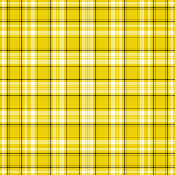Bezszwowe Plaid żółty jasny - Zdjęcie, obraz