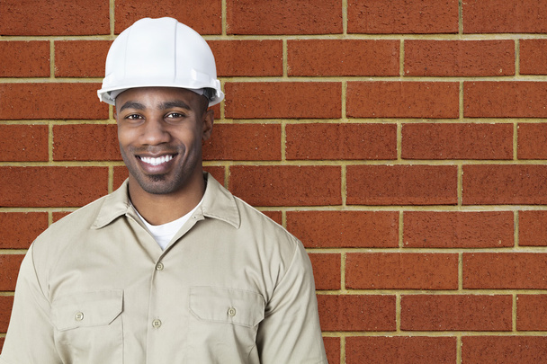 Happy young construction worker - Photo, Image