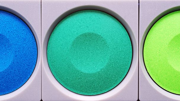 ink colors green blue - Фото, изображение
