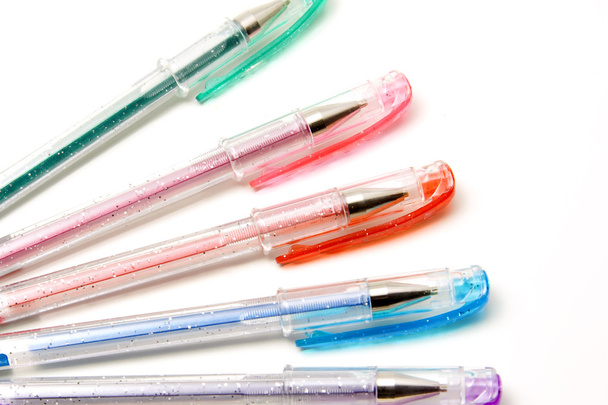 Five colored pens - Photo, Image