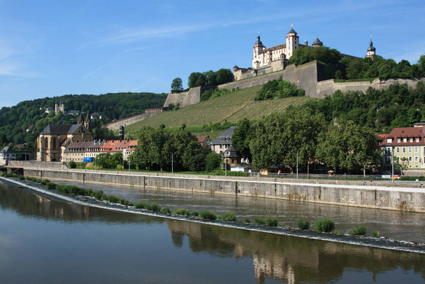 fortress marienberg in wrzburg  - Fotografie, Obrázek