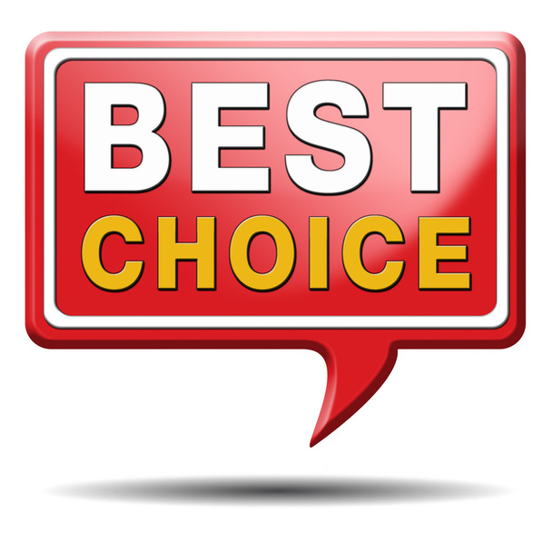 best choice sign - Foto, imagen