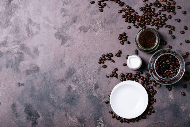 Fresh coffee in cups - Foto, imagen