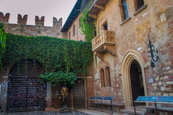 Juliet'in House, Verona İtalya - Fotoğraf, Görsel