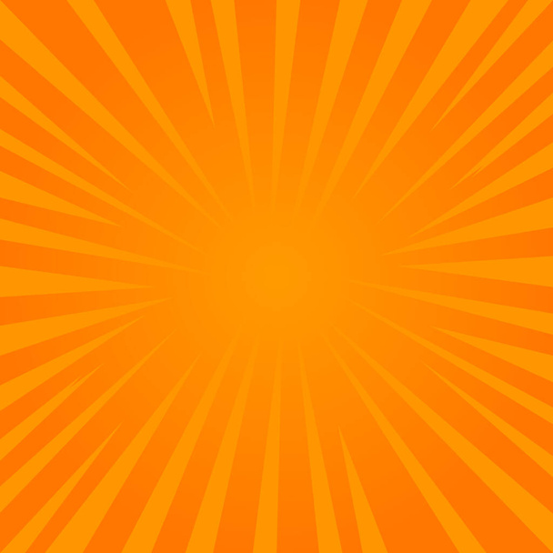 abstrakter klassischer Sunburst Hintergrund. Vektorillustration - Vektor, Bild