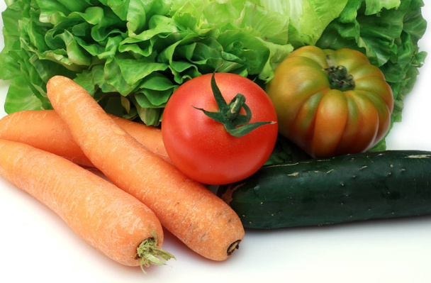 some mixed fresh vegetables - Фото, зображення