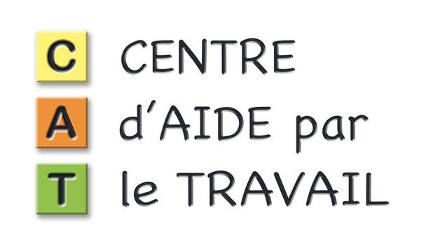 Initiales CAT en cubes 3d colorés avec signification en langue française
 - Photo, image