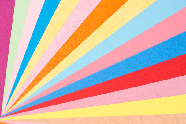 Colorful paper background. It was make up of many papers. - Foto, Bild