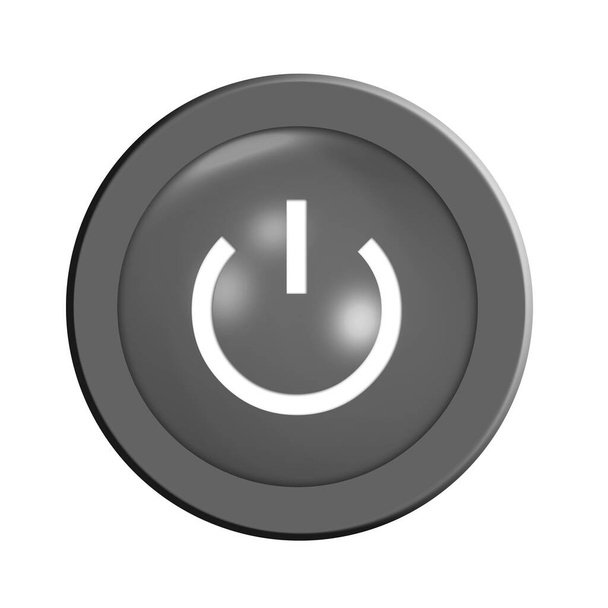startknop, activeer knop - Foto, afbeelding