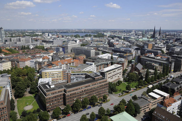 view from the hamburger michel - Photo, Image