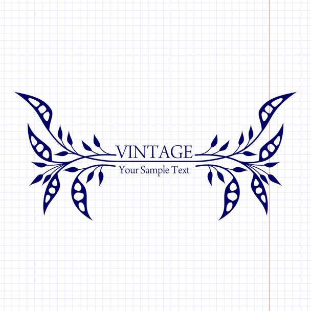 Vintage background - Vector, Image